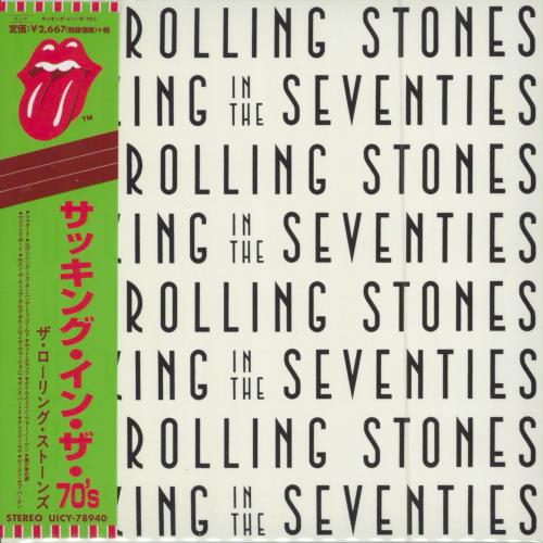 The Rolling Stones Sucking In The Seventies SHM CD Japanese ROLHMSU787725