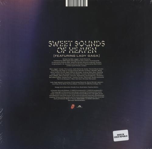 The Rolling Stones Sweet Sounds Of Heaven - One-sided Etched Black Vinyl 10" vinyl single (10 inch record) UK ROL10SW855151