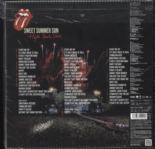 The Rolling Stones Sweet Summer Sun - Hyde Park Live Vinyl Box Set Japanese ROLVXSW706301