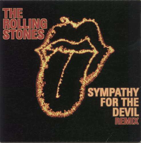 The Rolling Stones Sympathy For The Devil Remix - EX 7" vinyl single (7 inch record / 45) UK ROL07SY703097
