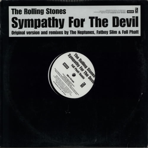 The Rolling Stones Sympathy For The Devil 12" vinyl single (12 inch record / Maxi-single) UK ROL12SY256302