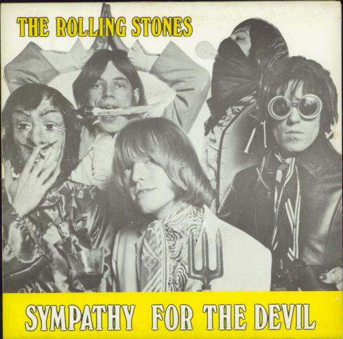 The Rolling Stones Sympathy For The Devil 7" vinyl single (7 inch record / 45) Belgian ROL07SY790075