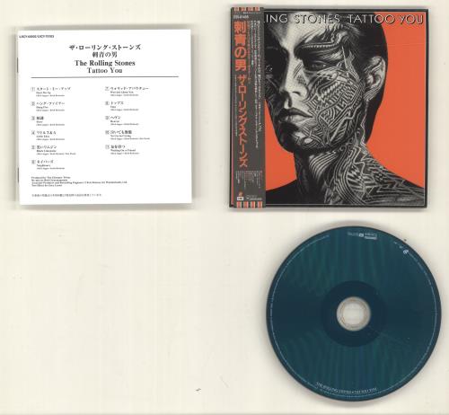 The Rolling Stones Tattoo You - Platinum SHM CD Japanese ROLHMTA692233