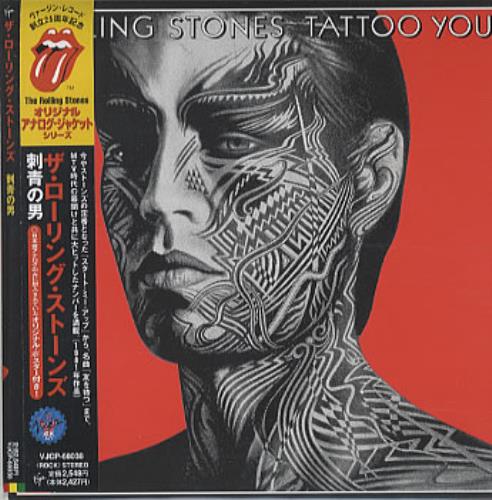 The Rolling Stones Tattoo You CD album (CDLP) Japanese ROLCDTA128303