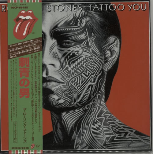 The Rolling Stones Tattoo You CD album (CDLP) Japanese ROLCDTA606941