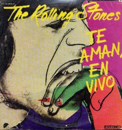 The Rolling Stones Te Aman, En Vivo 2-LP vinyl record set (Double LP Album) Mexican ROL2LTE288992