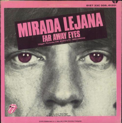 The Rolling Stones Te Extrano + P/S 7" vinyl single (7 inch record / 45) Mexican ROL07TE356519