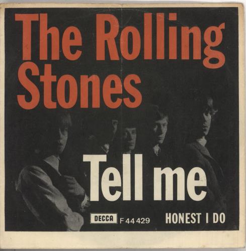 The Rolling Stones Tell Me 7" vinyl single (7 inch record / 45) Danish ROL07TE741000
