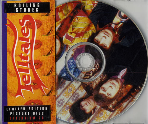 The Rolling Stones Telltales Interview CD album (CDLP) UK ROLCDTE85893