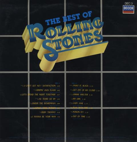 The Rolling Stones The Best Of Rolling Stones vinyl LP album (LP record) Hong Kong ROLLPTH393169