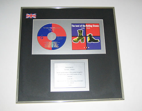 The Rolling Stones The Best Of The Rolling Stones - Jump Back award disc UK ROLAWTH355695