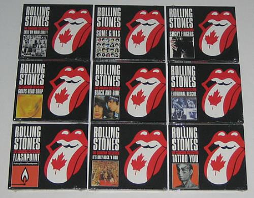 The Rolling Stones The Canadian Collection CD album (CDLP) Canadian ROLCDTH365293