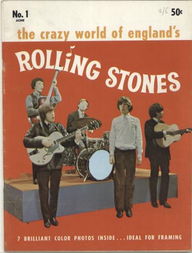The Rolling Stones The Crazy World Of England's Rolling Stones magazine US ROLMATH694449