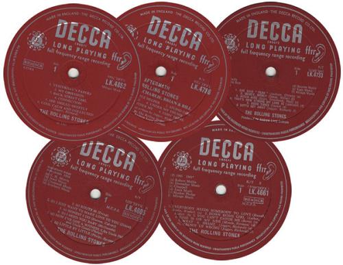 The Rolling Stones The First Five UK MONO LPs vinyl LP album (LP record) UK ROLLPTH437360