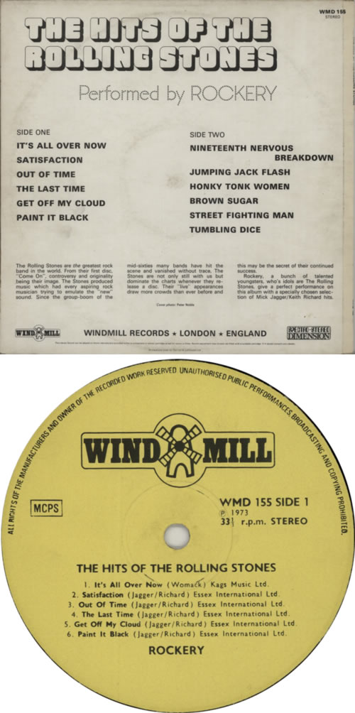 The Rolling Stones The Hits Of The Rolling Stones vinyl LP album (LP record) UK ROLLPTH617690