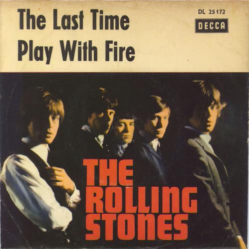 The Rolling Stones The Last Time 7" vinyl single (7 inch record / 45) German ROL07TH344080