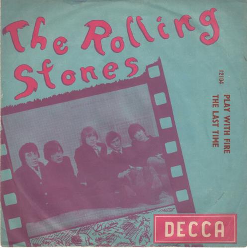 The Rolling Stones The Last Time 7" vinyl single (7 inch record / 45) Turkish ROL07TH776552
