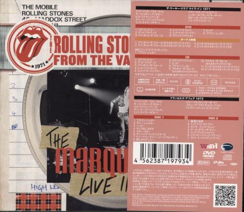 The Rolling Stones The Marquee Club (Live In 1971) CD Album Box Set Japanese ROLDXTH777045