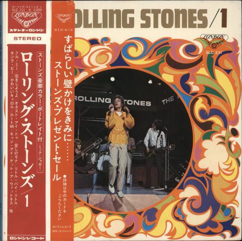 The Rolling Stones The Rolling Stones / 1 + Double Obi vinyl LP album (LP record) Japanese ROLLPTH701388
