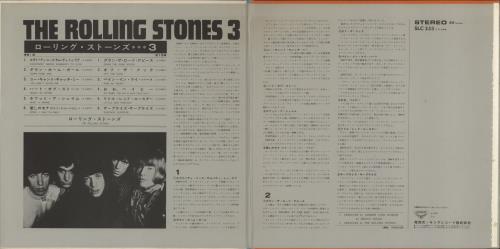 The Rolling Stones The Rolling Stones / 3 vinyl LP album (LP record) Japanese ROLLPTH623510