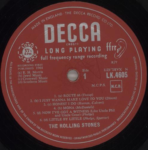 The Rolling Stones The Rolling Stones - 2nd [A] - EX vinyl LP album (LP record) UK ROLLPTH717014