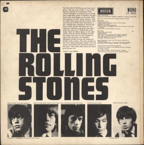 The Rolling Stones The Rolling Stones - 2nd [A] - EX vinyl LP album (LP record) UK ROLLPTH717014