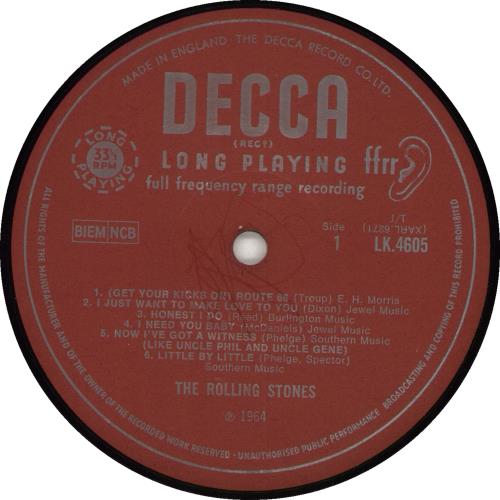 The Rolling Stones The Rolling Stones - 4th - VG vinyl LP album (LP record) UK ROLLPTH707094