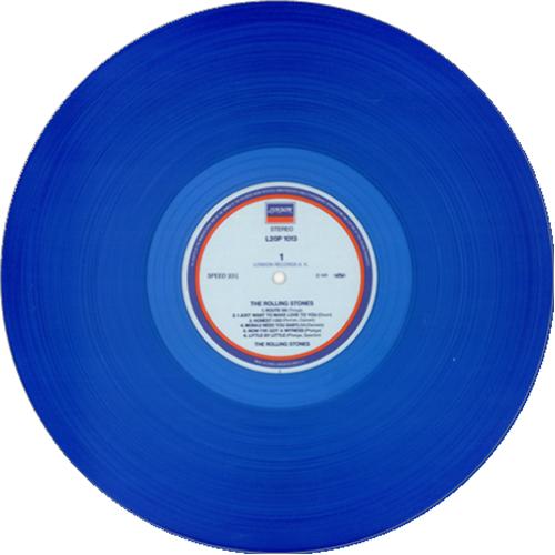 The Rolling Stones The Rolling Stones - Blue Vinyl vinyl LP album (LP record) Japanese ROLLPTH75278