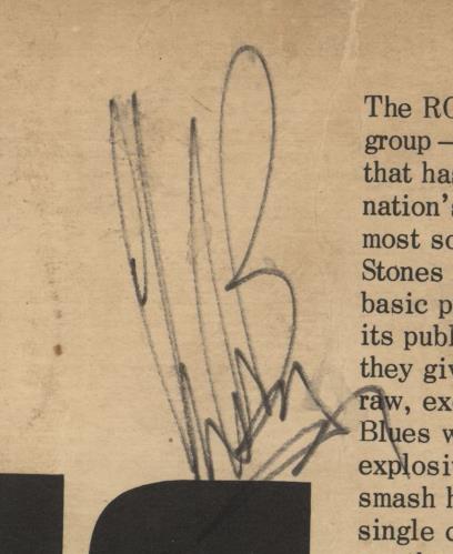 The Rolling Stones The Rolling Stones - Fully Autographed vinyl LP album (LP record) UK ROLLPTH697189