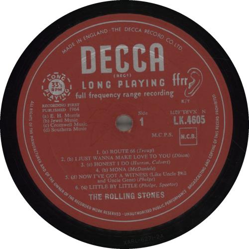 The Rolling Stones The Rolling Stones - Fully Autographed vinyl LP album (LP record) UK ROLLPTH697189