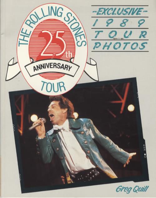 The Rolling Stones The Rolling Stones 25th Anniversary Tour book UK ROLBKTH344930