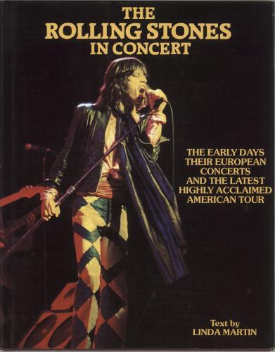 The Rolling Stones The Rolling Stones In Concert book UK ROLBKTH132557