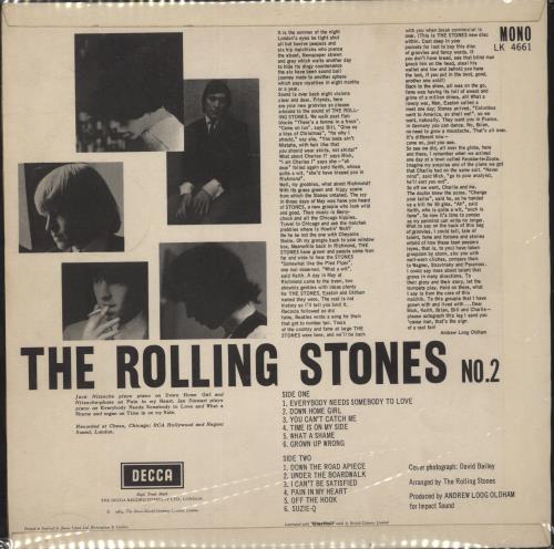 The Rolling Stones The Rolling Stones No. 2 - 2nd (b) - BM vinyl LP album (LP record) UK ROLLPTH880880