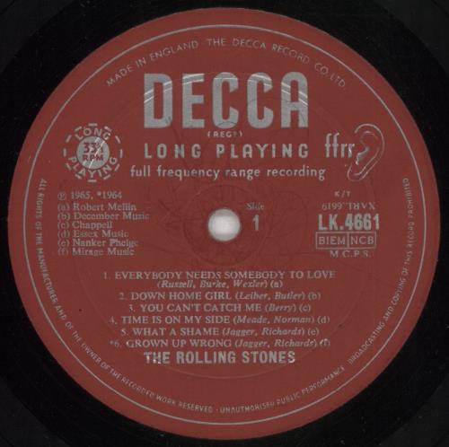 The Rolling Stones The Rolling Stones No. 2 - 2nd - VG - Non Flipback vinyl LP album (LP record) UK ROLLPTH738295