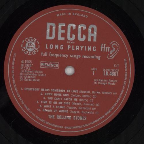 The Rolling Stones The Rolling Stones No. 2 - 4th [A] vinyl LP album (LP record) UK ROLLPTH674090