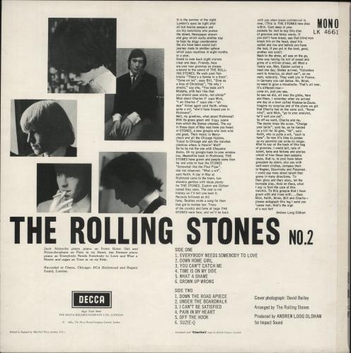 The Rolling Stones The Rolling Stones No. 2 - Boxed vinyl LP album (LP record) UK ROLLPTH592897