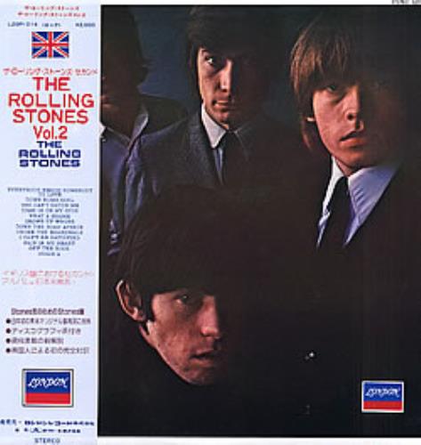 The Rolling Stones The Rolling Stones Vol. 2 vinyl LP album (LP record) Japanese ROLLPTH262401