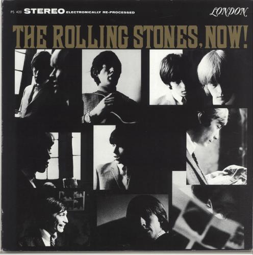 The Rolling Stones The Rolling Stones, Now! vinyl LP album (LP record) US ROLLPTH77865