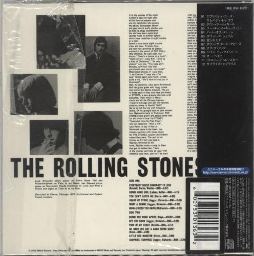 The Rolling Stones The Rolling Stones, Now! CD album (CDLP) French ROLCDTH884728