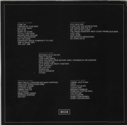 The Rolling Stones The Rolling Stones Vinyl Box Set French ROLVXTH228826