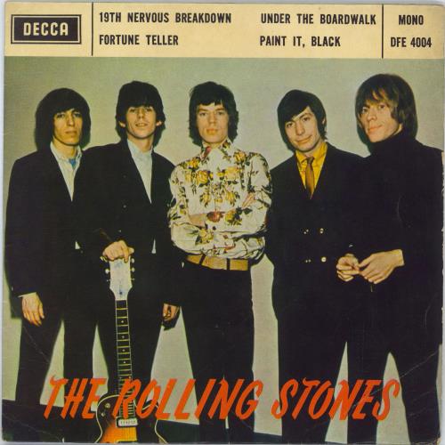 The Rolling Stones The Second Rolling Stones EP - Solid 7" vinyl single (7 inch record / 45) Hong Kong ROL07TH161600