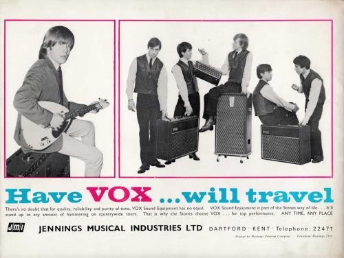 The Rolling Stones The Sensational Rolling Stones - Autumn 1965 tour programme UK ROLTRTH267403