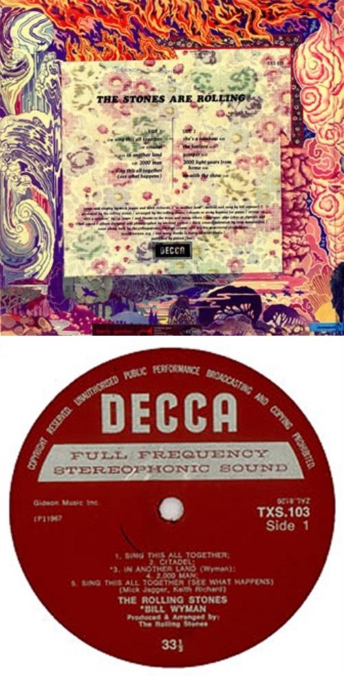 The Rolling Stones The Stones Are Rolling vinyl LP album (LP record) South African ROLLPTH454231