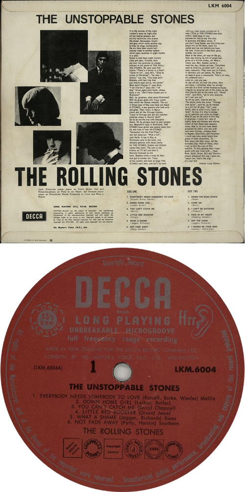 The Rolling Stones The Unstoppable Stones - 1st vinyl LP album (LP record) New Zealand ROLLPTH381651