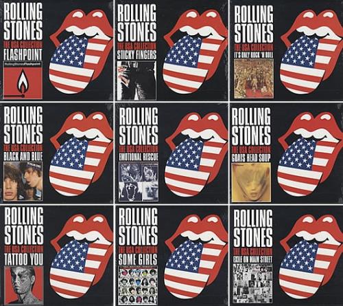 The Rolling Stones The USA Collection CD album (CDLP) US ROLCDTH335460