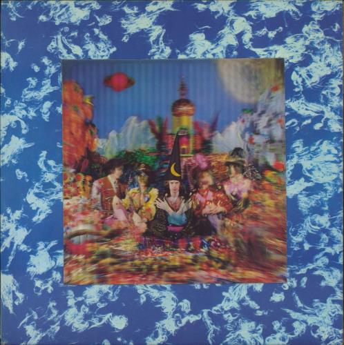 The Rolling Stones Their Satanic Majesties Request - 1st - Label variant - EX vinyl LP album (LP record) UK ROLLPTH802799