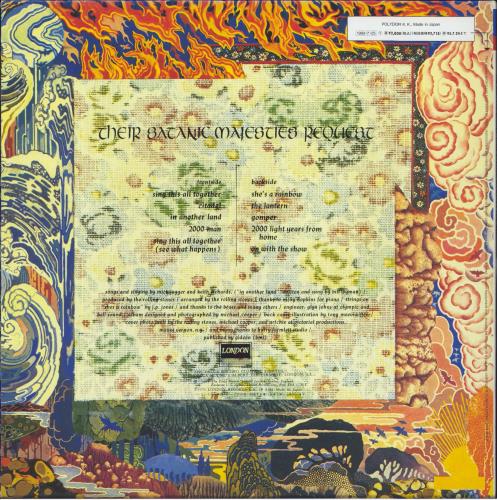 The Rolling Stones Their Satanic Majesties Request vinyl LP album (LP record) Japanese ROLLPTH272544