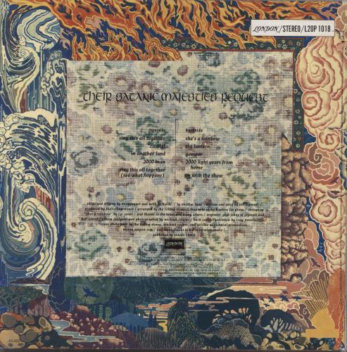 The Rolling Stones Their Satanic Majesties Request vinyl LP album (LP record) Japanese ROLLPTH74605