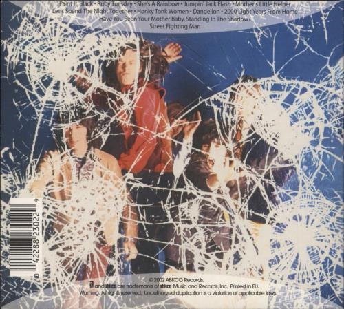 The Rolling Stones Through The Past Darkly + Certificate super audio CD SACD UK ROLSATH859338