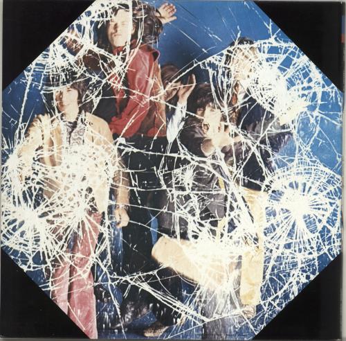 The Rolling Stones Through The Past Darkly - Blue Vinyl vinyl LP album (LP record) Japanese ROLLPTH214840